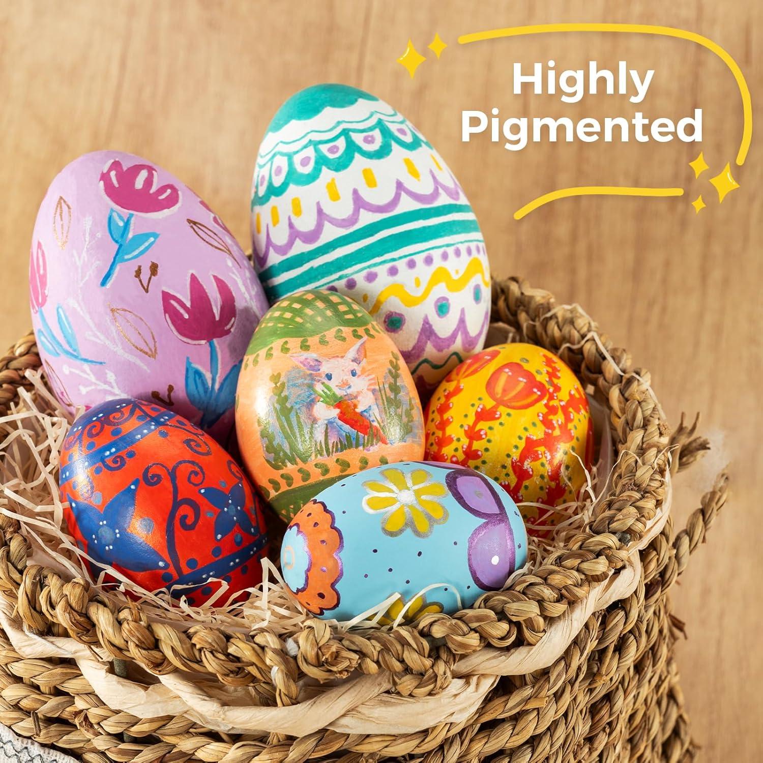 imageOhuhu Acrylic Paint Markers Dual Tips 36 Colors Fine amp Dot Paint Pens High Opacity Acrylic Markers Waterproof Lightfast for Christmas Gifts Rock Painting 3D Prints Egg Wood Glass Ceramic DIY CraftsFine Dot