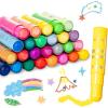 imageOhuhu 36Color Washable Tempera Paint Sticks for Kids NonToxic QuickDrying Paint Set for Drawing Graffiti amp Crafting  Works on Paper Glass Wood Ceramic Canvas amp Rock