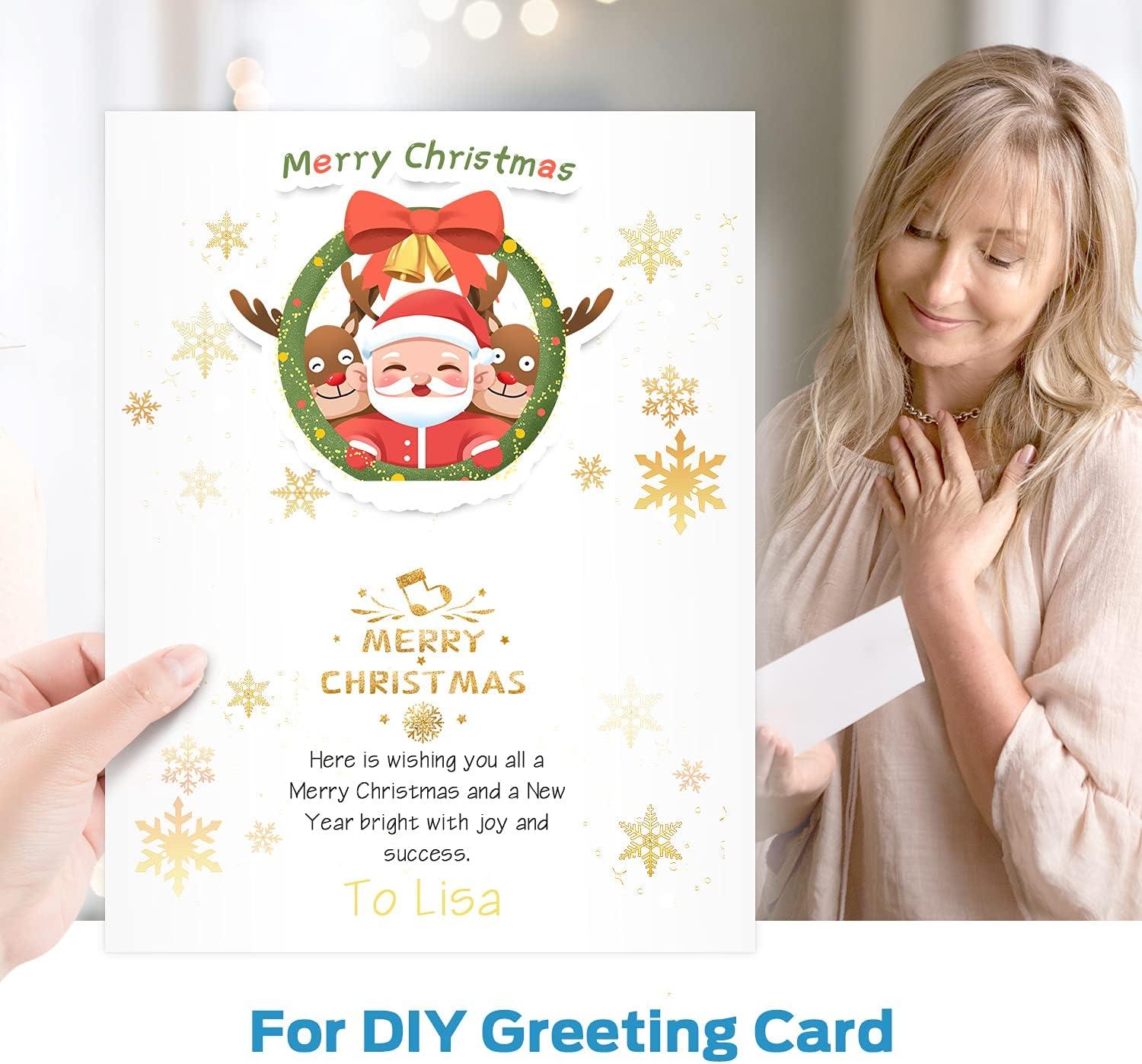 image100 Sheets White Cardstock Paper Ohuhu 11 x 17 EcoFriendly Cover Card Stock Legal Printer Paper for DIY Making Cards Invitations Crafting Crafts Arts Ledger Tabloid Posters 80 lb