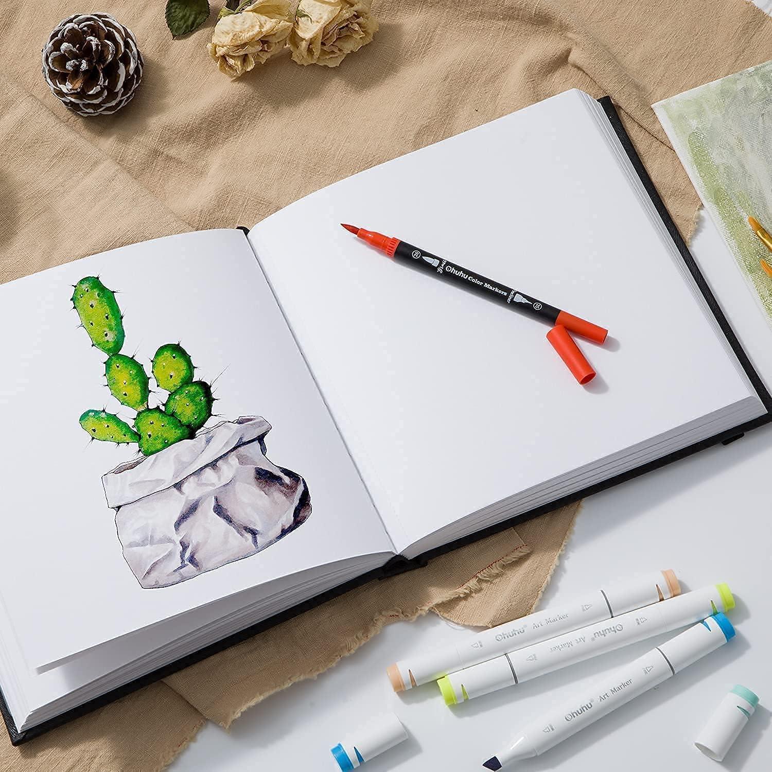 imageOhuhu Fineliners Drawing Pen Mix Media Pad 8383 Mixed Media Art Sketchbook