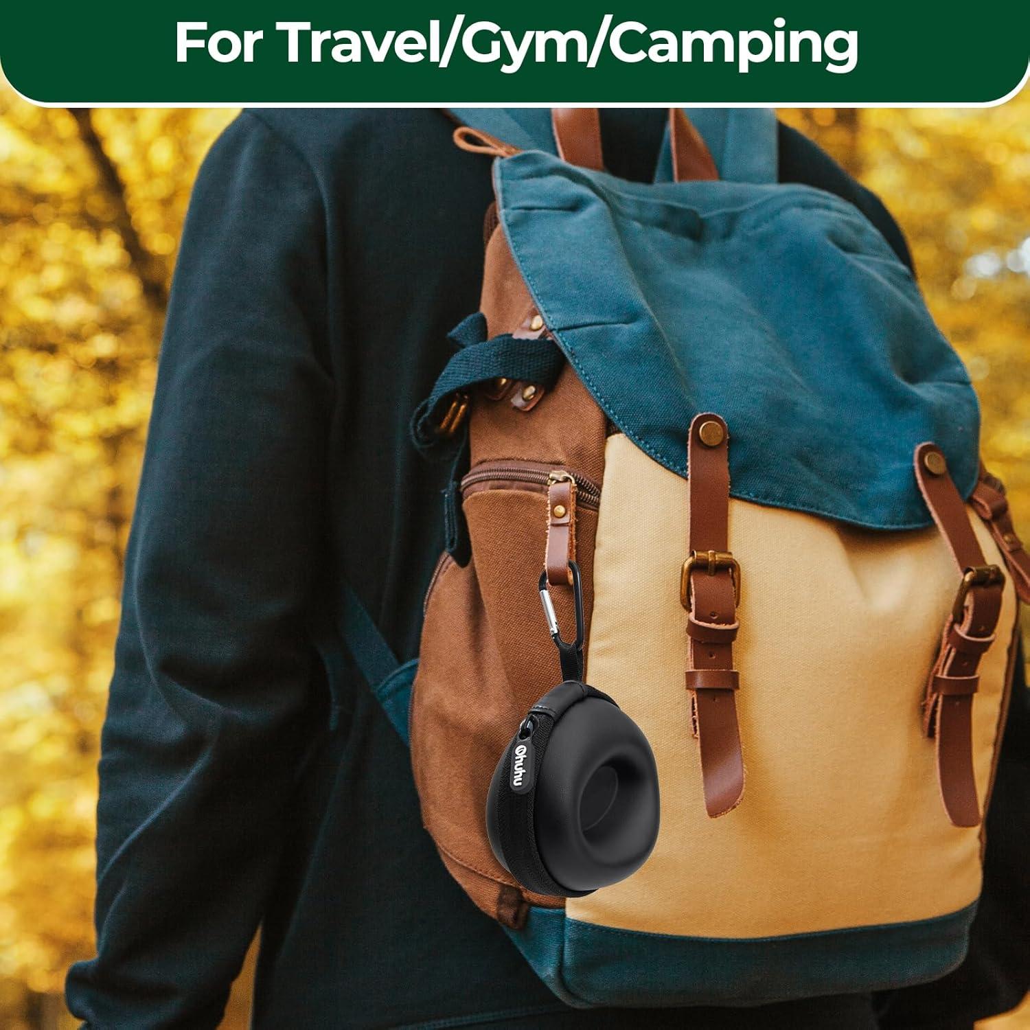 imageOhuhu Travel Watch Case for Men Women Portable Single Watch Storage Organizer with 56mm Heightened Design Fits Wristwatches amp Smartwatches Ideal Gift for Fathers Day Christmas Birthday2