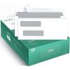 imageOhuhu 500 Pack 8 Double Window Envelope SELF SEAL Adhesive Tinted Security Envelopes Quickbooks Check Business Check Documents Secure Mailing 3 58 x 8 1116 White Envelope500