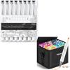 imageOhuhu Fineliner Pens 8 Sizes Micro Pens Pigment Black Ink Waterproof Alcohol Proof and Ohuhu Alcohol Markers Brush Chisel Tips 120 Colors Art Markers