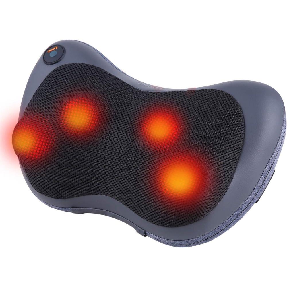 imageOhuhu Pillow Electric Massager for Pain Relief Dark Grey