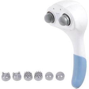 Electric Back Massager of Ohuhu, Handheld Massagers Double Head Deep Tissue Percussion Massages for Full Body Massage for Neck, Shoulder, Head, Foot, Leg, Father’s Mother’s Day Gift Ideal for Parents