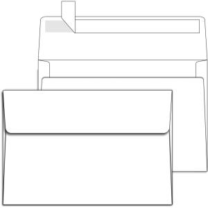 Ohuhu A2 Printable White Envelopes 500 Pack – Bulk A2 4-3/8″ x 5-3/4″ Self-Seal Envelopes for 4.25×5.5 Cards RSVP Christmas Cards Wedding Invitations Photo Baby Shower(A7)