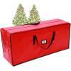 imageChristmas Tree Storage Bag OhuhuExtra Large Christmas Tree Storage Multipurpose Storage Bag with Reinforced Handles Zipper Tear Proof Material for Tree Storage 48 X 20 X 15 red