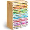 imageOhuhu Marker Organizer Bamboo Hold 224 Markers for Honolulu Oahu Honolulu B Series Alcohol Markers 60color Soft Chisel amp Brush Dual Tips